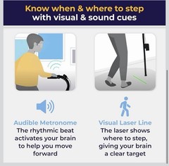 Nexstride Portable Audio & Visual Mobility Aid-NEW