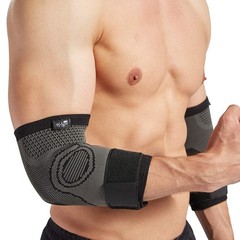 2 Pack Elbow Brace with Adjustable Strap – Tennis & Golf Pain Relief Solution