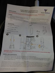 Vaunn Medical Bathtub Safety Rail M775N-HAWB-APVM Open Box New