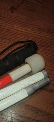 Came Walking Visually Impaired Folding Aluminum Guide Grip Walking Stick 52 In