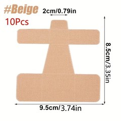 10PCS Bunion Corrector Tape Big Toe Support Kinesiology Toe Separator