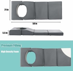 Adjustable Size BBL Pillow After Surgery for Sleeping,High Density Foam Foldable