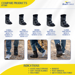 CAM Fracture Walking Boot Medical Recovery Protection and Ankle Support