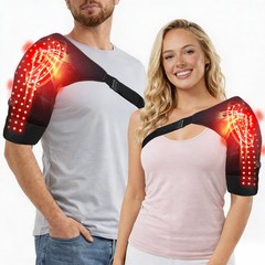 Cordless Shoulder Massager Pain Relief with 3 Vibration Modes & 3 Heating Levels