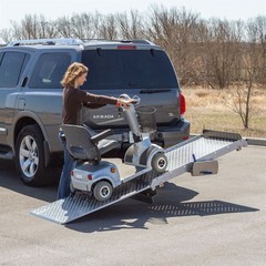 Tilt-A-Rack Premium Aluminum Scooter and Wheelchair Carrier, 350 lb. Capacity