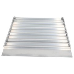 35.9″L x 36.25″W x 5.84″H Aluminum Threshold Ramp Portable Access 700LBS
