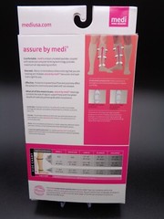 Assure by Medi 20-30 Calf Closed Toe Size XL Medical Compression Stockings Black