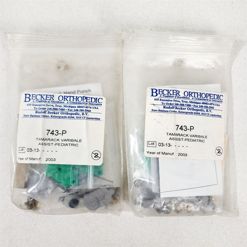 Tamarack Flexure Joint Kits 2 Pairs of 743-P Pediatric Variable Assist