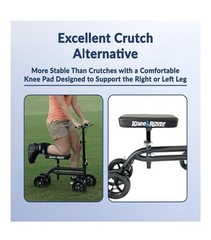 KneeRover Economy Steerable Knee Scooter Knee Walker for Adults Foot Surgery