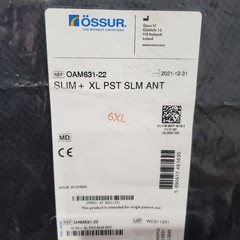 Ossur OAM631-22 Rigid Lumbar Back Brace Posterior Panel 6XL Slim Support Belt