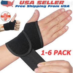 Wrist Hand Brace Support Carpal Tunnel Sprain Arthritis Gym Splint Left / Right