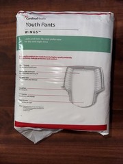 Cardinal Health Youth Pants Pull Up Diaper for Kids size S/M (38-65 lbs) 17 ct