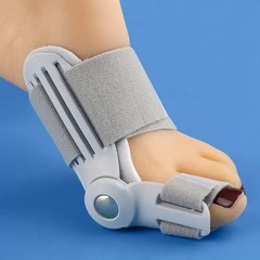 2 x Orthopedic Toe Bunion Corrector Straightener Splint Support Flexible Strap