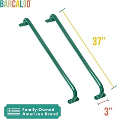 37 Inch Playground Accessories Metal Safety Handles – Long Green Grab Handle …