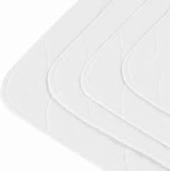 4 Pack Quilted Waterproof Incontinence Pad Underpad 34×52 inches Utopia Bedding