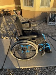 Sunrise Medical Quickie 2 Ultralight Wheelchair 16×20 Blue 2021 Cushion 300lb
