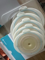 4 NEW Coloplast 10561 SenSura Mio Flex Ostomy Barrier 3/8″-1 7/8” Exp. 2029