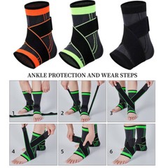 3D Woven Sports Ankle Brace Support High Protection for Running Basketball Sport