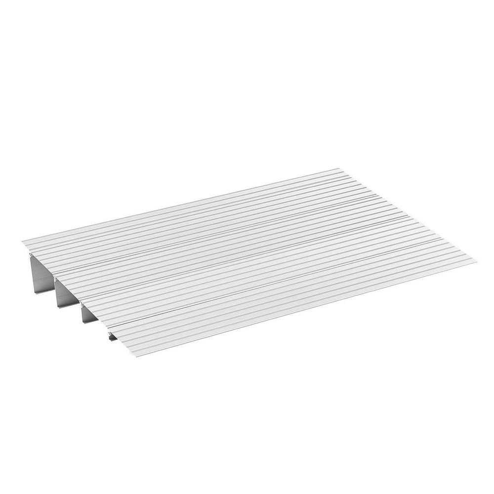 Corrosion-Resistant 4in Threshold Ramp 800lb Capacity Durable