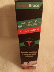 Wrist Brace Left or Right Hand Breathable Support Carpal Tunnel Arthritis Black