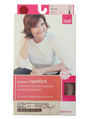 Mediven Sheer & Soft COMFORT CALF HIGH 30-40 Compression CT SOCKS – NATURAL – II