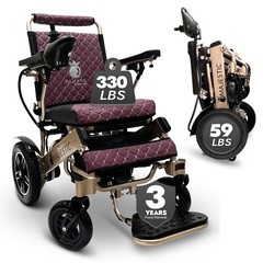 2025 Electric Wheelchair Lightweight All Terrain Fold and Travel