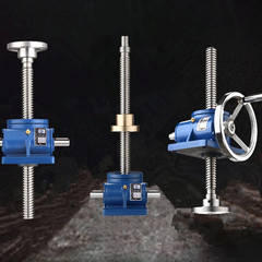 Leading Screw Lift Handwheel Collar Cegar Swl 10T Hand-Cranking Worm Lifting Pla