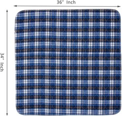 Non-Slip Bed Pads for Incontinence Washable 36″ x 34″|2 Pack,Waterproof Bed P…