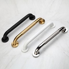 2 Pack 16″ Gold Shower Grab Bars 304 Stainless Steel Anti-Slip Bathroom Safety