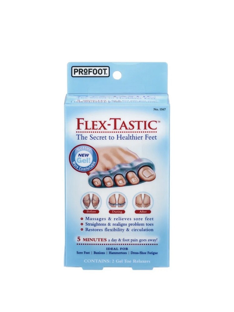 Profoot Flex-Tastic Toe Relaxers One Size 2 pc ***