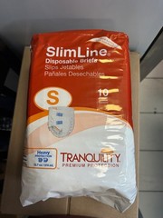 Tranquility Slimline Incontinence Brief S Full Fit 2120 Heavy 40 Ct (4 pk of 10)