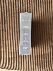 **Audien Hearing Atom Air CIC Rechargeable OTC Hearing Aids Beige w/ Case**