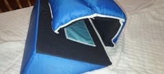 SAGE PREVALON 2.0 BLUE TURN AND POSITION WEDGE/PILLOWS MADE USA PREOWN GOOD