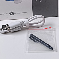 Oricle JH-A490 OTC Hearing Aids Rechargeable Pair NIOB Black Ear Tips