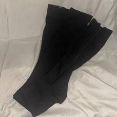 Lot of 3 Compression Stocking Knee High OpenToeless Stockings Men Women S