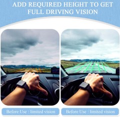 Memory Foam Seat Cushion Lumbar Support Ergonomic Back Support for Office Car