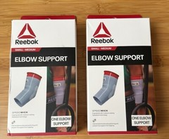 2 Packages Reebox Speedwick Compression Elbow Support Size Small-Medium New