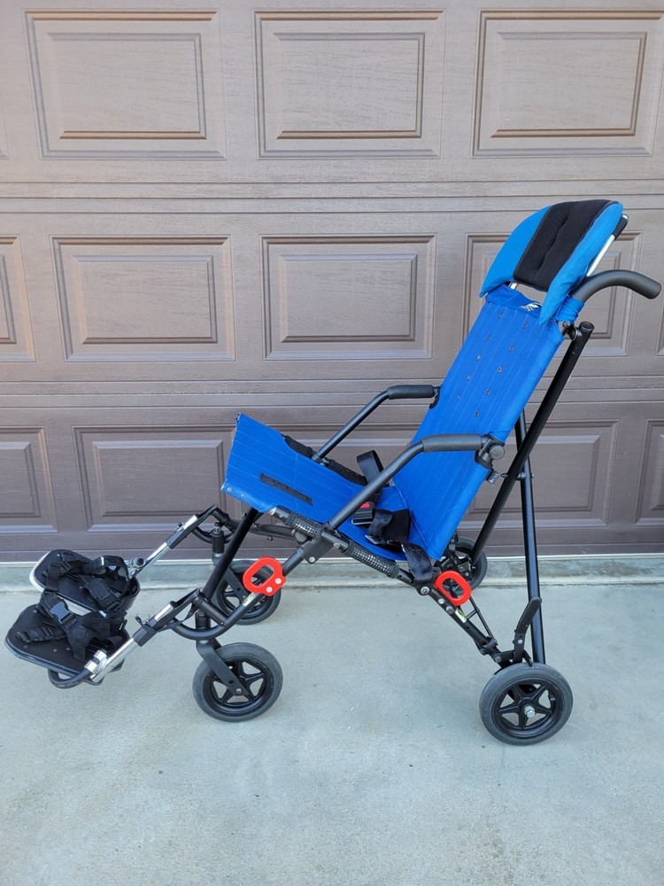 Convaid Cruiser 16” Special Needs Stroller Wheelchair Blue READ DESCRIPTION