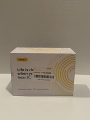 Jabra Enhance Select 300 OTC Hearing Aids, Silver (READ DESCRIPTION)