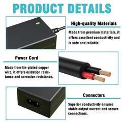 Stair Lift Charger Power Supply for Bruno SRE-1540, SRE-1550, CRE-2110 & More