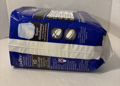 LivDry Protective Underwear, Overnight Super Absorbency XXX-Large Unisex (10)
