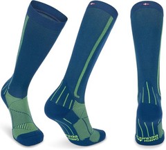 1 & 2 Pack Compression Socks 21–26 mmHg, Graduated Running & Travel, for Men …