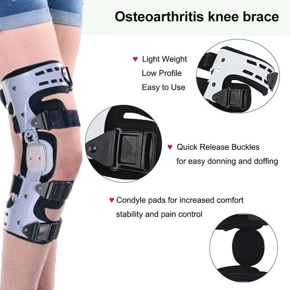 OA Unloader Knee Brace Osteoarthritis Bone on Bone Knee Support Pain Relief