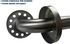Grab Bar Bundle – ADA Compliance – 1.5″ Diameter – 18″, 36″, 42″ Lengths – Pa…