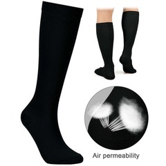 S-4XL Compression Socks 20-30 mmHg Medical Knee High For Women & Men Circulation