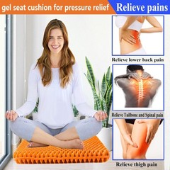 Plus Size Gel Seat Cushion for Long Sitting, Extra Large and Thick, Seat Cush…