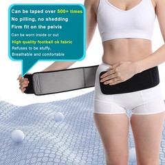 HEERTEEAJ Pelvic Support Belt Uterus Women’s Brace Medium, Black