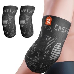 2X Elbow Brace Compression Support Sleeve Arthritis Tendonitis Reduce Joint Pain
