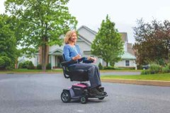Pride Mobility GO CHAIR Electric Travel Powerchair