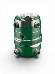 Medex titanium double receiver with rotation and offset. Titanium. 3T82